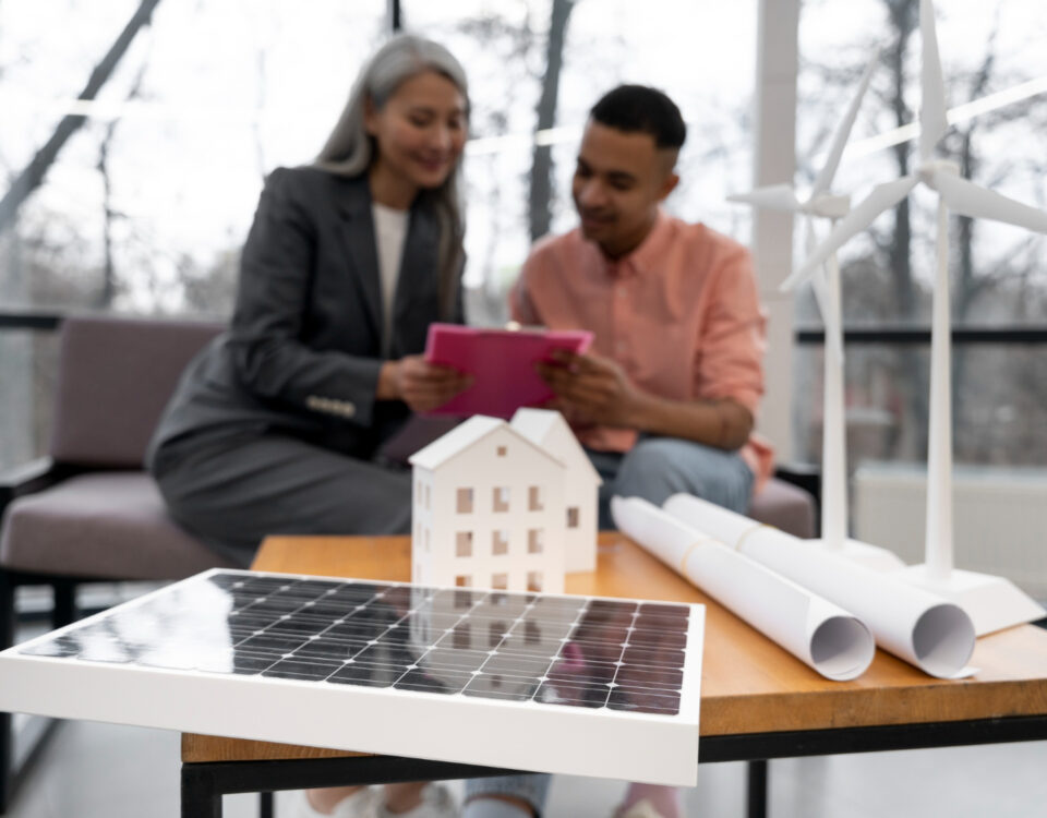 Casas solares: geração própria de energia residencial Casas solares: geração própria de energia residencial