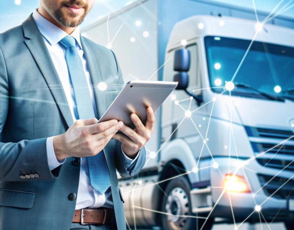 Telemetria, sensores e GPS no controle da frota pesada