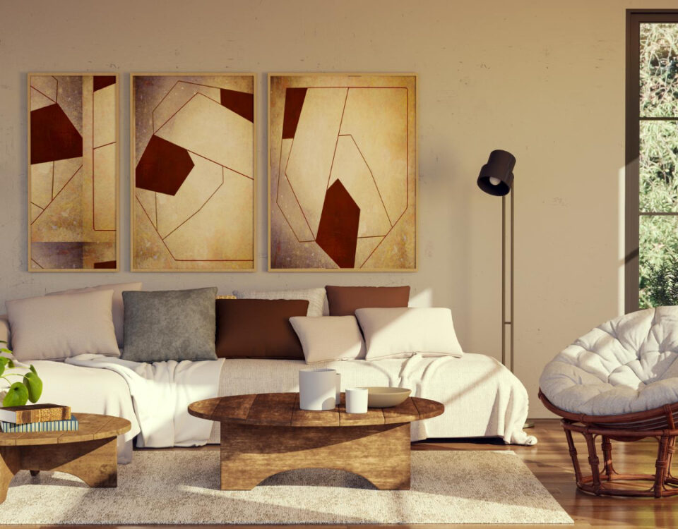 Iluminação e quadros decorativos criam outro efeito visual