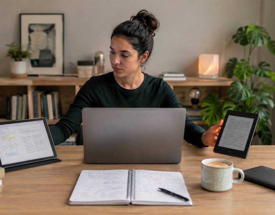Tablet, notebook ou e-reader: qual vale mais para estudar?
