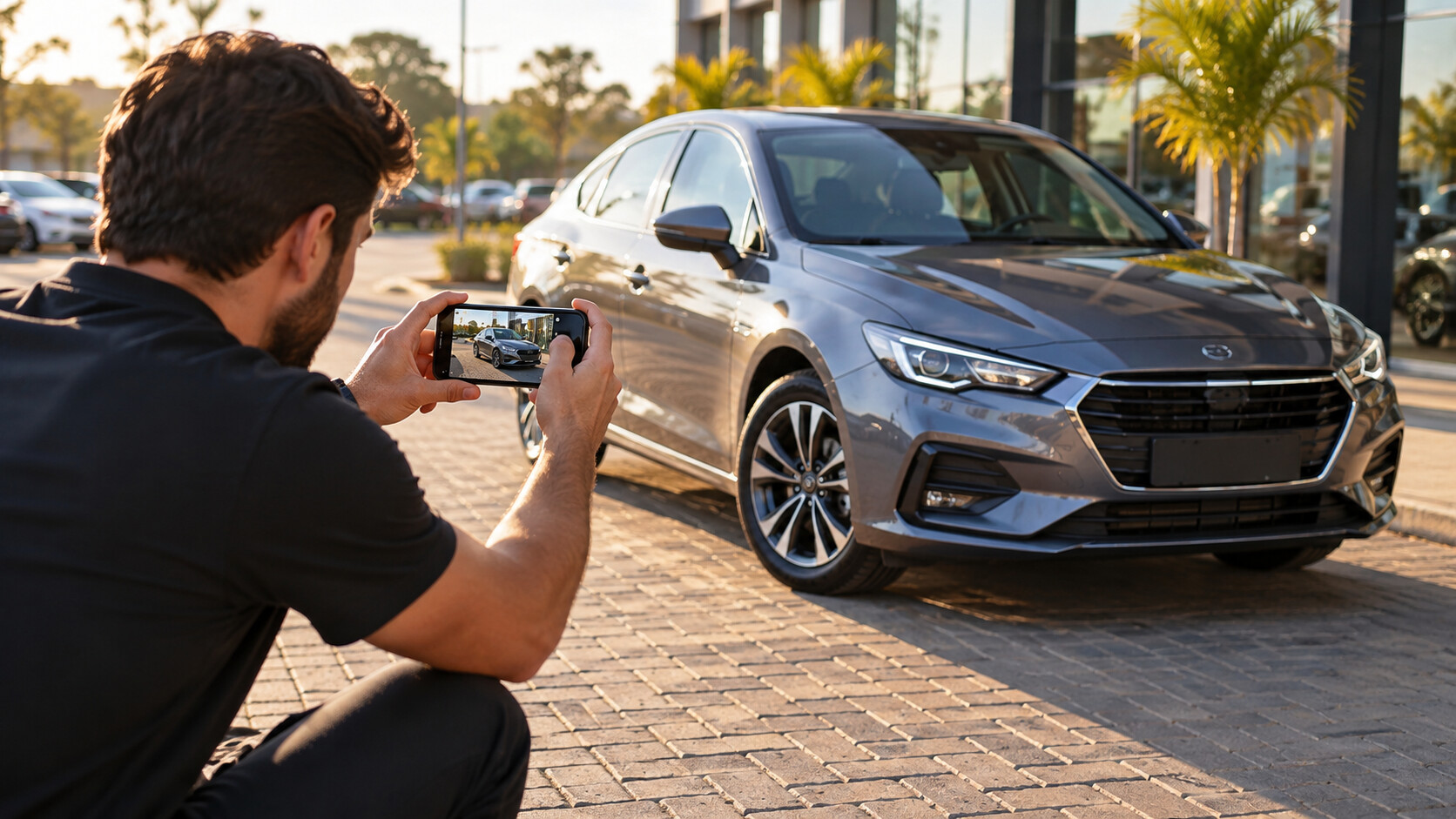 Dá para fazer boas fotos de carros usando apenas o celular?