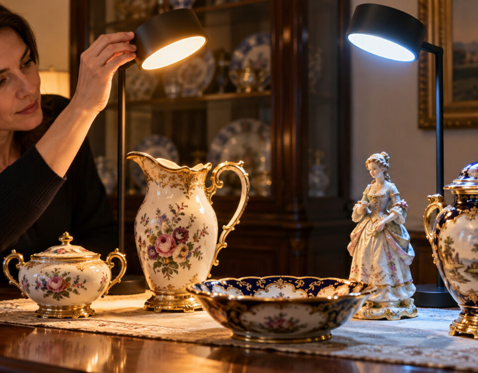 Luz LED pode mudar a aparência de porcelanas e dourados? Luz LED pode mudar a aparência de porcelanas e dourados?